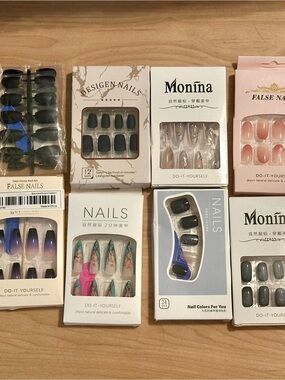 Press-On Nails Bundle - 14 sets